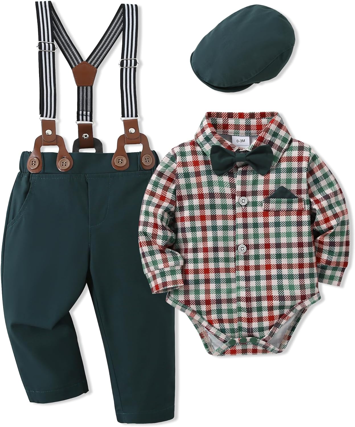 251102114752987_1 SANMIO Baby Boy Clothes 0-18M Baby Boys Suit 4pcs Baby Boy Dress Clothes Infant Tuxedo Sets - Image 1